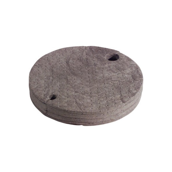 Spilltech SpillTech Universal DrumTop Pads - 8.6 Gallon Cap. - 22" Dia - Polypropylene - 25 per Pack GTOP - main